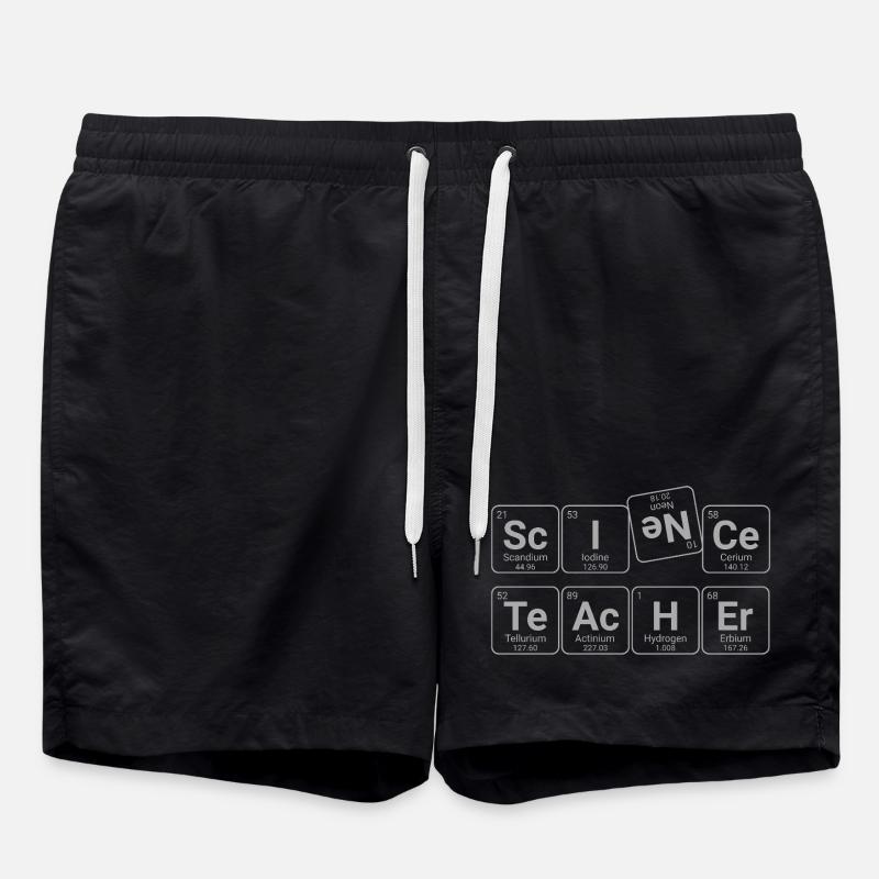 Science Teacher - Swim Trunks - black