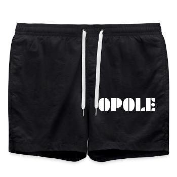 OPOLE - Swim Trunks - black - Front - AI Model Male 185 light (185cm)