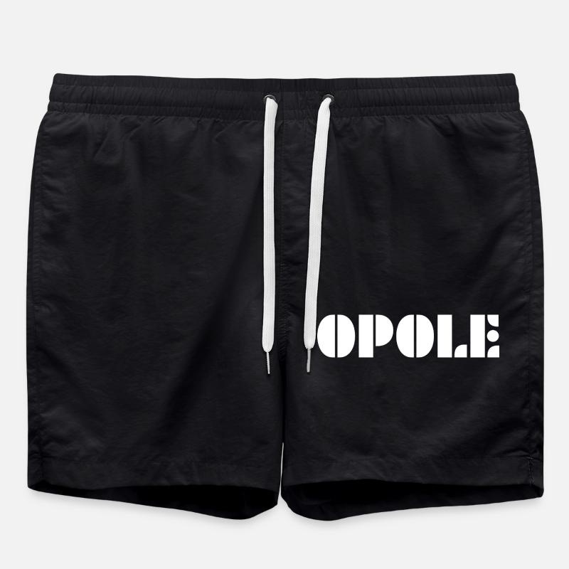 OPOLE - Badeshorts - Schwarz