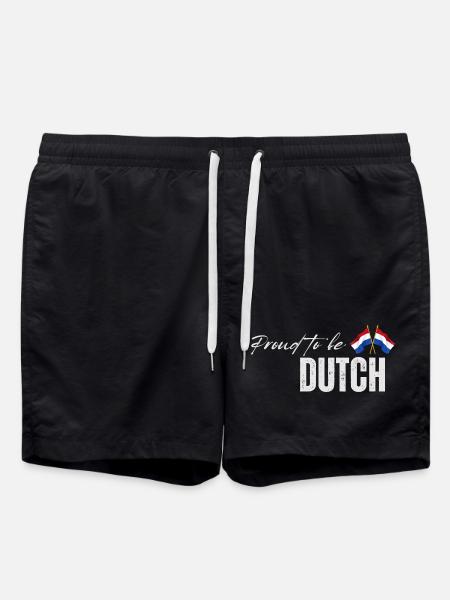 I love the Netherlands, Dutch pride - Swim Trunks - black