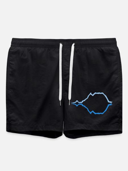 Grimming mirrored - Swim Trunks - black