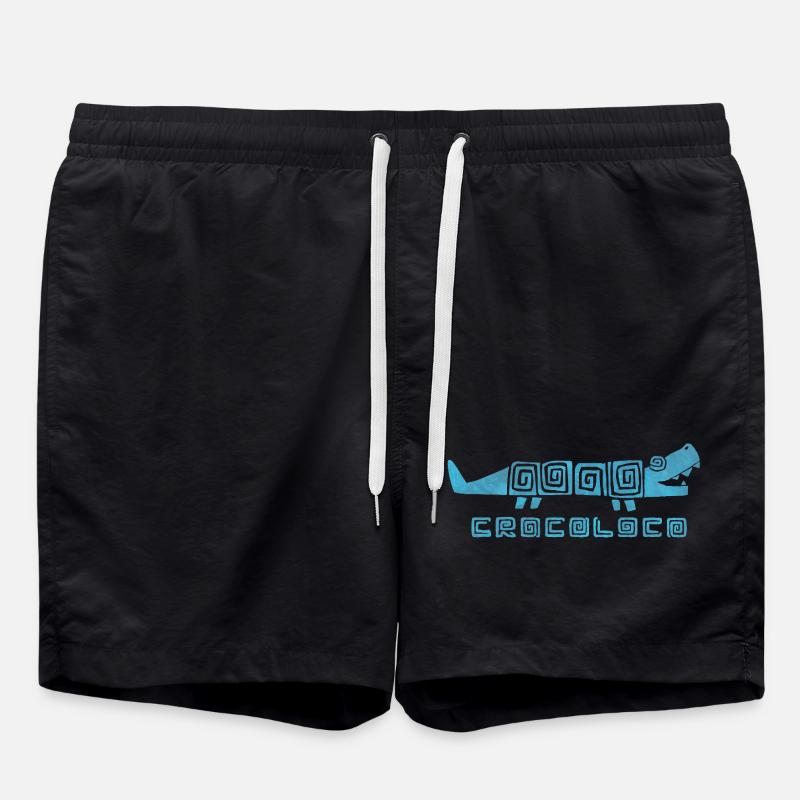 Crocoloco - Badeshorts - Schwarz