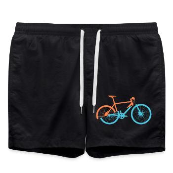 Conception dynamique du vélo - Short de bain - noir - Devant - AI Model Male 185 light (185cm)