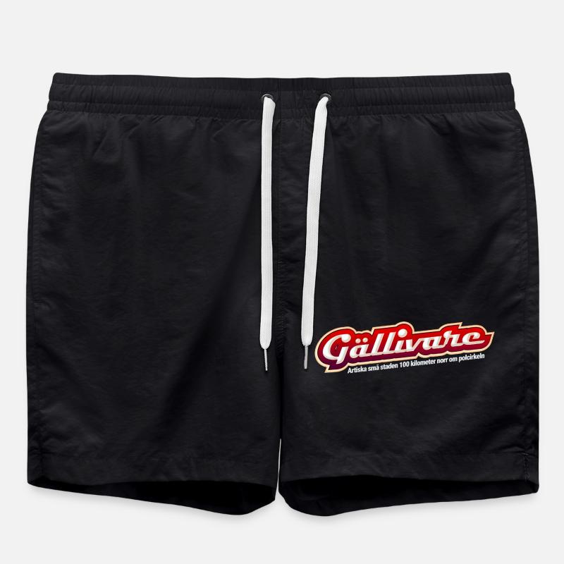 GALLIVARE - Short de bain - noir