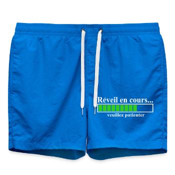 Ladeanzeige, Wecker läuft: - Badeshorts - Cobalt blue - Vorne