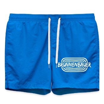 Constructeur de puits de travail - Short de bain - cobalt blue - Devant