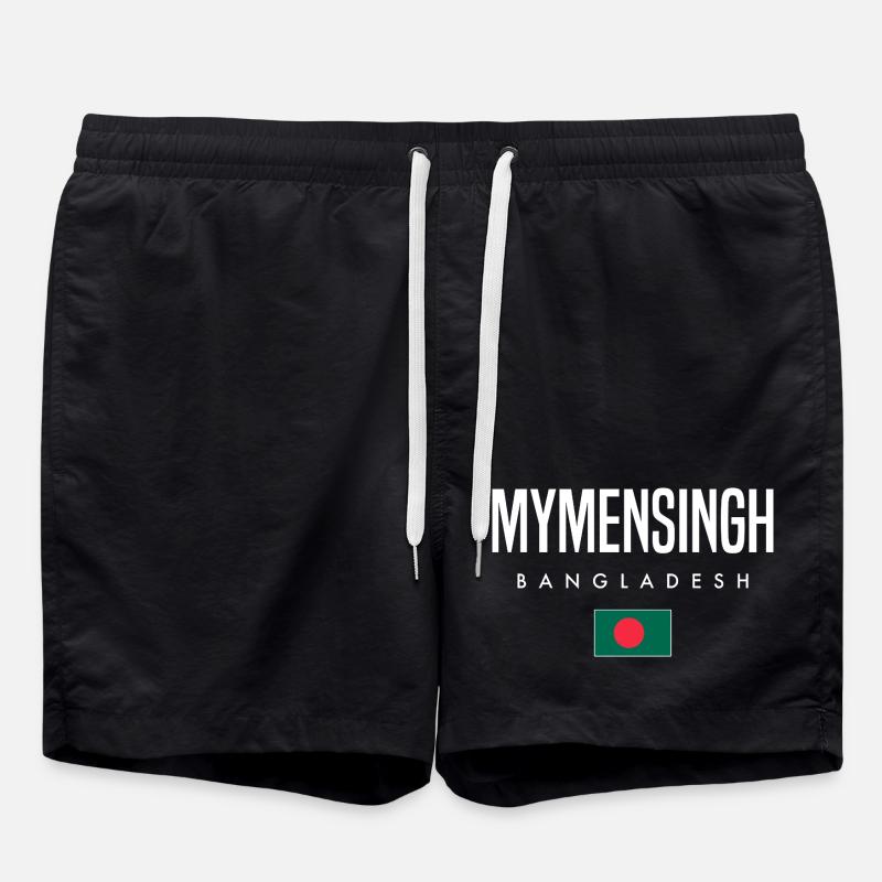 Mymensingh Bangladesch - Badeshorts - Schwarz