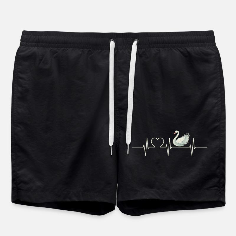 Swans Swan - Swim Trunks - black