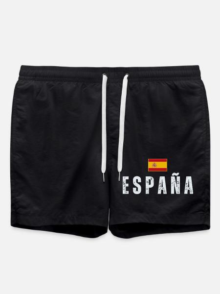 I love Spain, Spanish pride - Swim Trunks - black