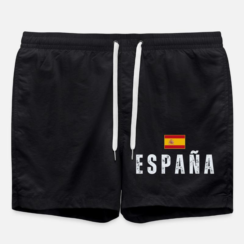 Ich liebe Spanien, spanischen Stolz - Badeshorts - Schwarz