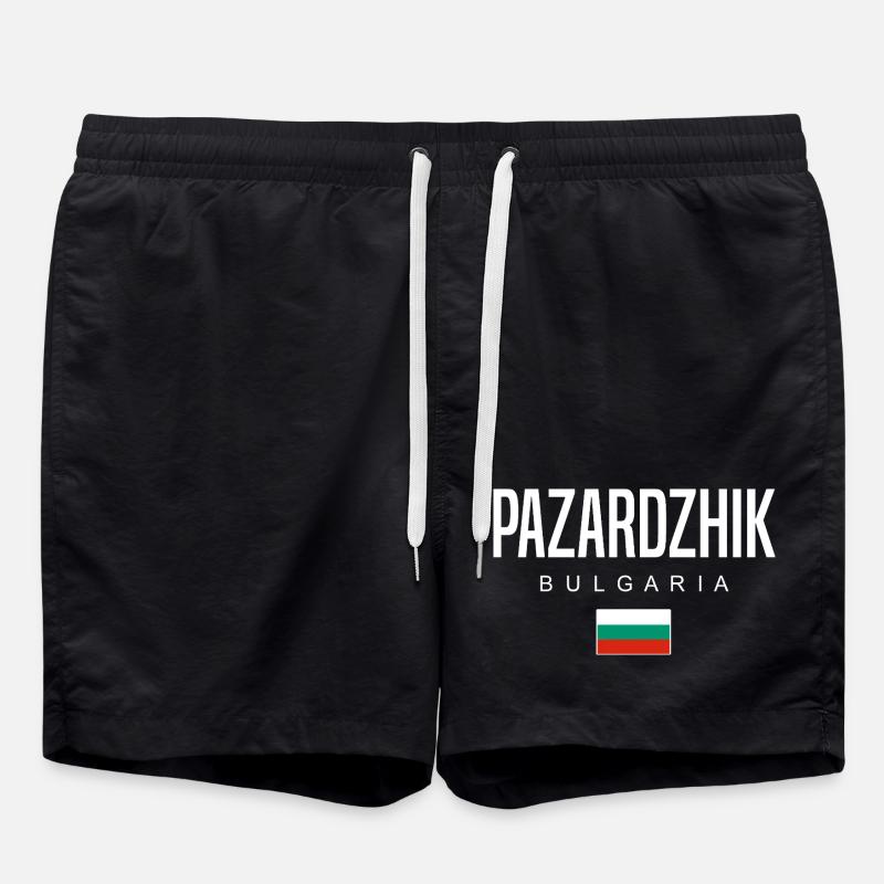 Pazardjik Bulgarie - Short de bain - noir