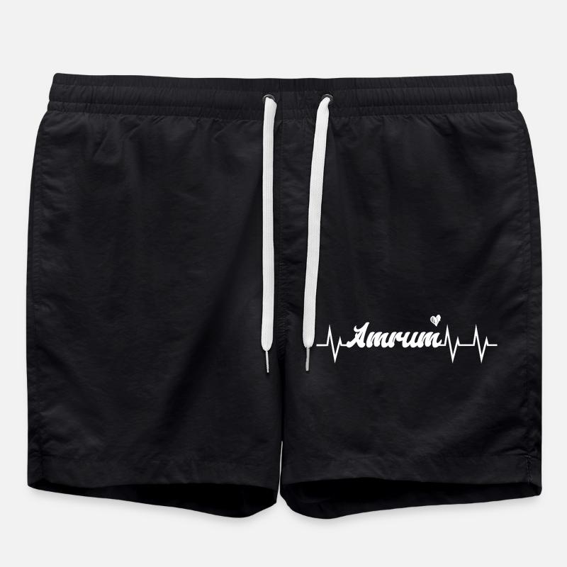 Battement de cœur Amrum - Short de bain - noir