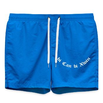 Kurdistan Kurden mit Schwarzweiß-Kontrast - Badeshorts - Cobalt blue - Vorne