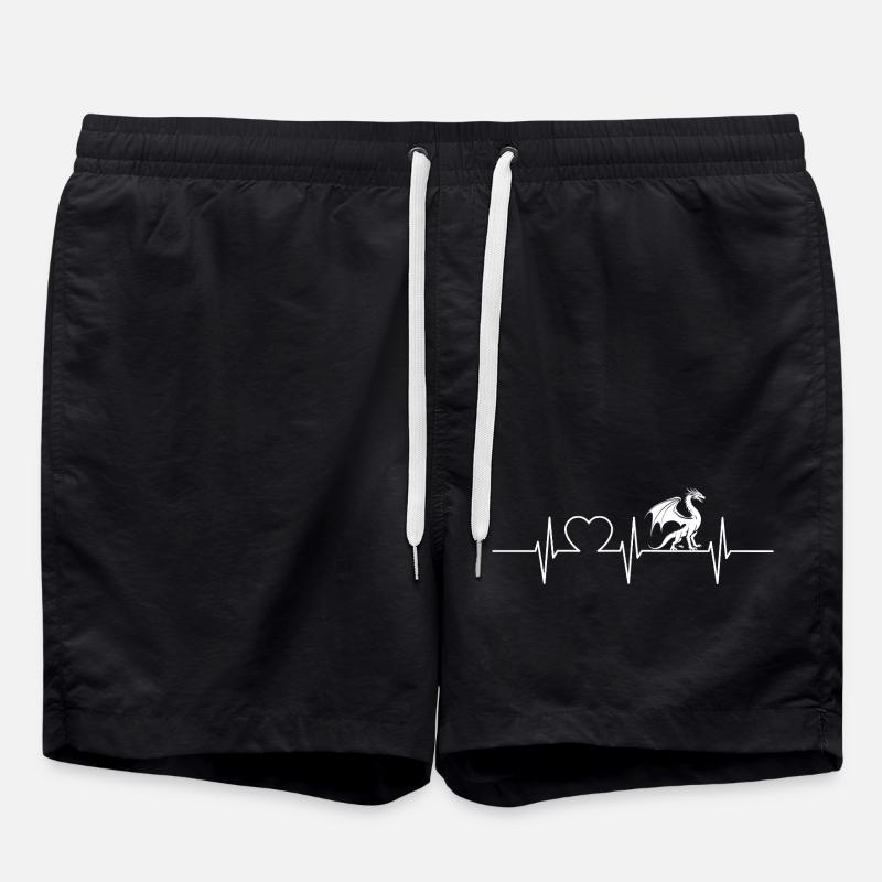 Dragon Dragon - Short de bain - noir