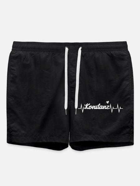 Heartbeat Konstanz - Badeshorts - Schwarz