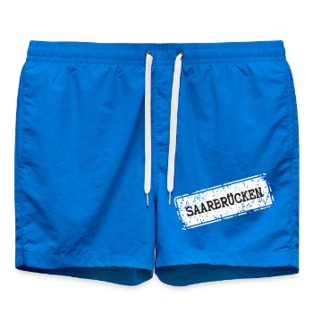 Saarbrücken City Logo Design - Swim Trunks - cobalt blue - Front