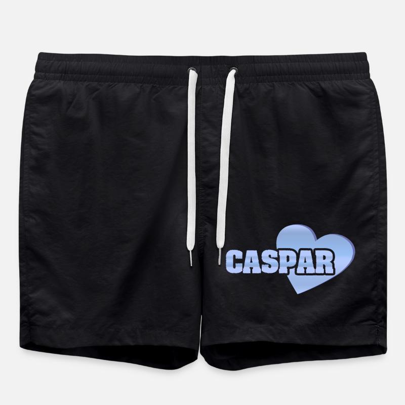 Gold Caspar - Swim Trunks - black