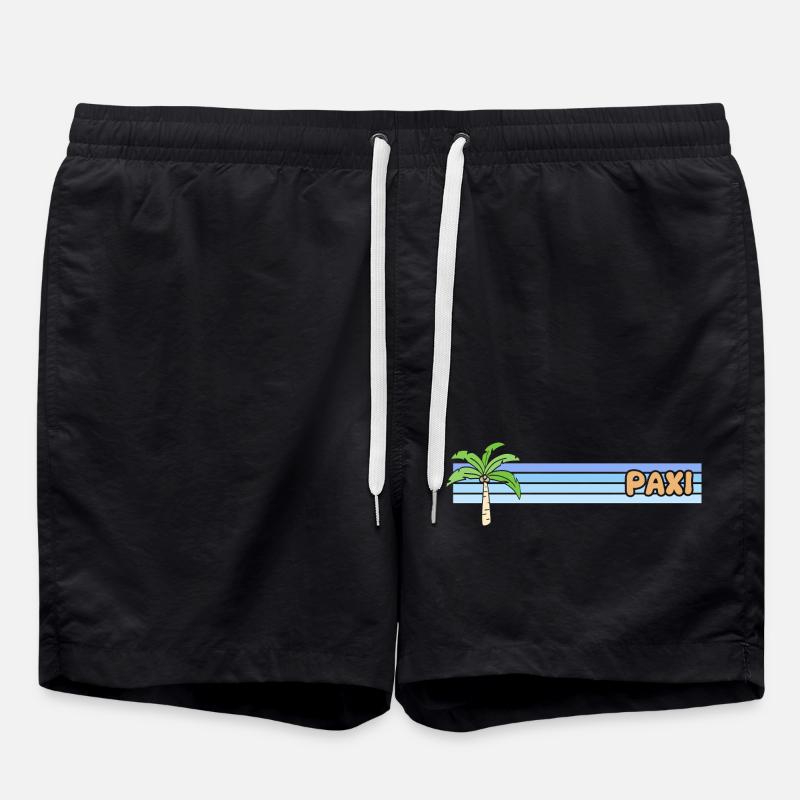 Paxi comme jour férié - Short de bain - noir