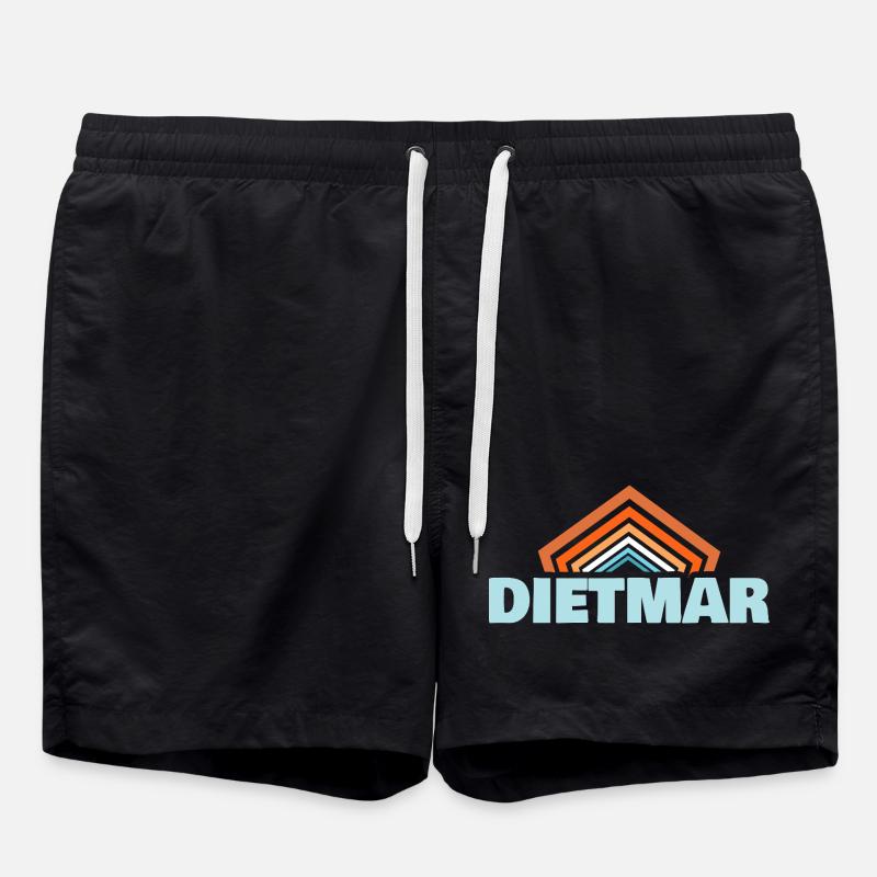 Dietmar - Short de bain - noir