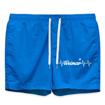 Battement de cœur Weimar - Short de bain - cobalt blue - Devant
