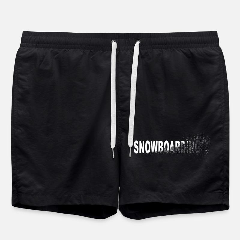 Planche à neige - Short de bain - noir