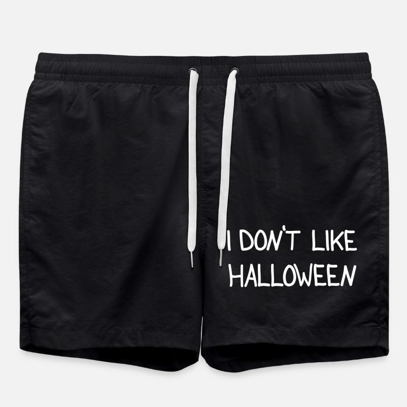 Humoristique Halloween Dire Design - Short de bain - noir