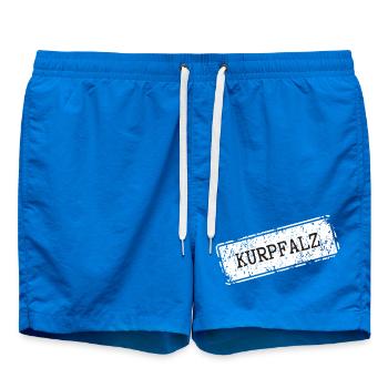 Kurrhatz Licensed Print Design - Swim Trunks - cobalt blue - Front