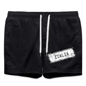 Italia - Short de bain - noir - Devant - AI Model Male 185 light (185cm)