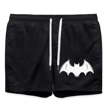 Bat - Swim Trunks - black - Front - AI Model Male 185 light (185cm)
