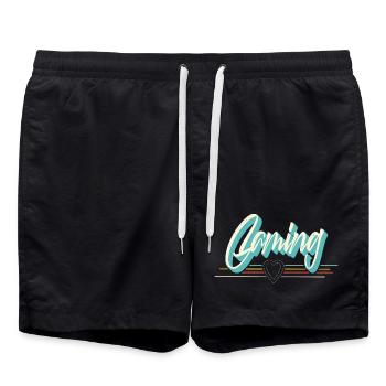 Jeu - Short de bain - noir - Devant - AI Model Male 185 light (185cm)