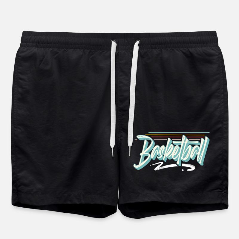 Basket-ball - Short de bain - noir