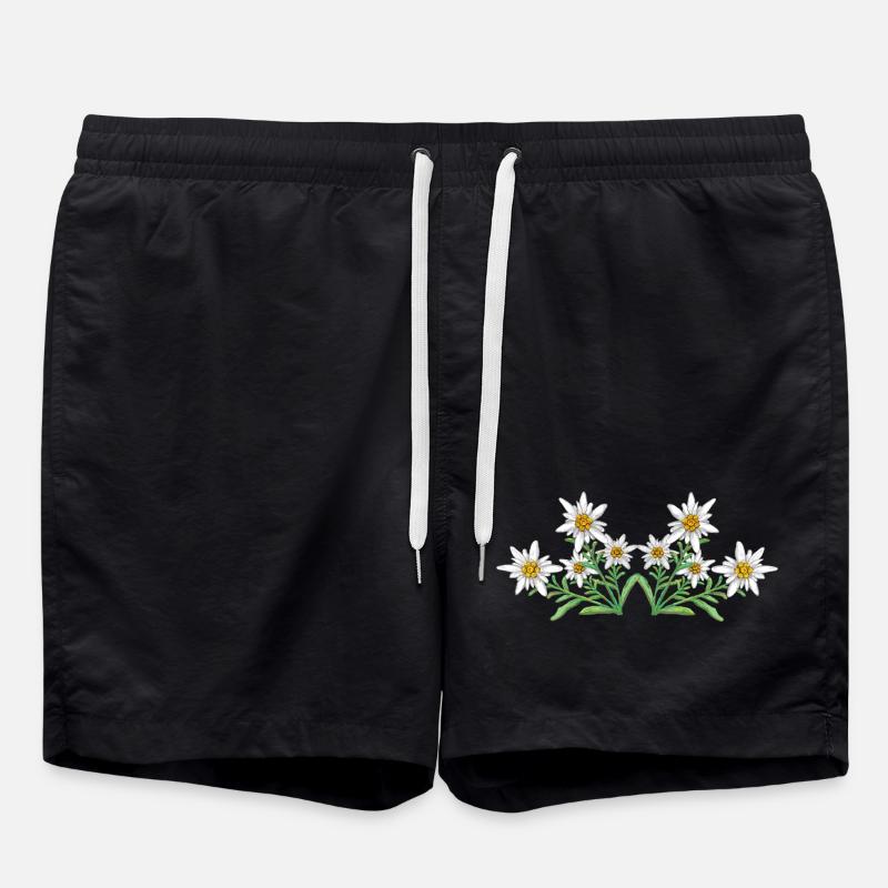Edelweiss - Swim Trunks - black