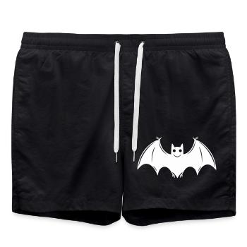 Bat - Swim Trunks - black - Front - AI Model Male 185 light (185cm)