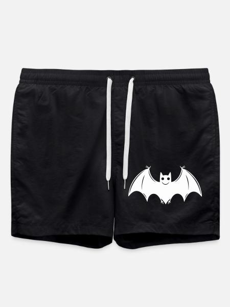 Bat - Swim Trunks - black