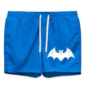 Bat - Swim Trunks - cobalt blue - Front