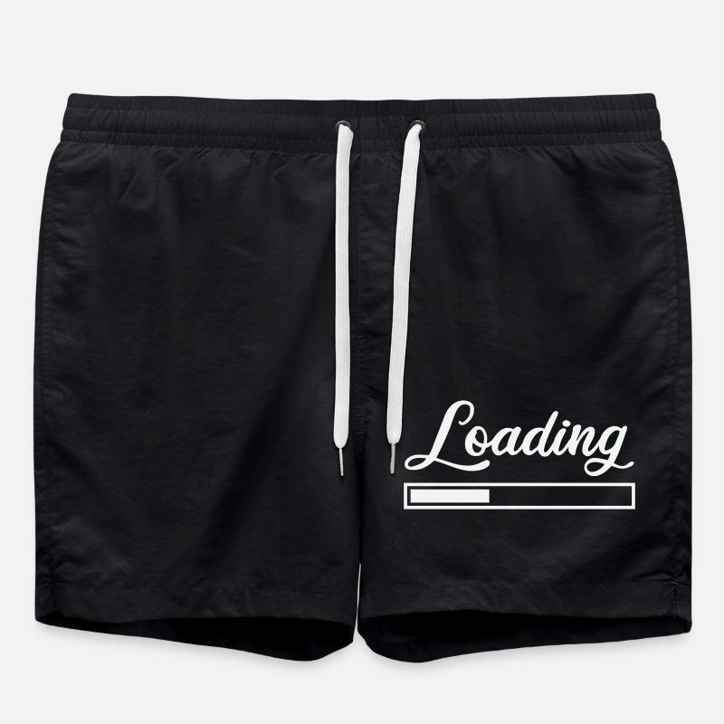 Loading - Swim Trunks - black