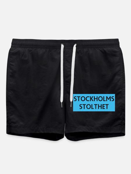 Stockholm Pride - Swim Trunks - black