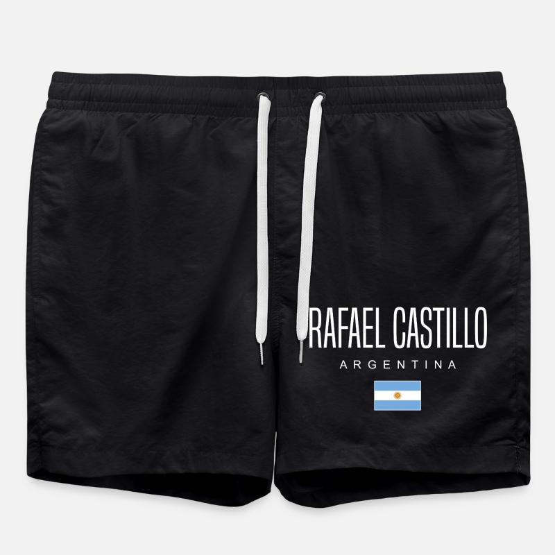 Rafael Castillo Argentina Argentinian - Swim Trunks - black