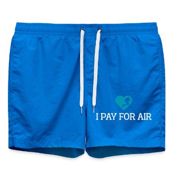 Je paie pour la plongée sous-marine aérienne - Short de bain - cobalt blue - Devant