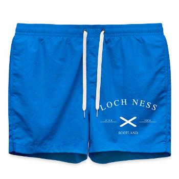 Loch Ness Schottland – Urlaub Souvenir & Geschenk - Badeshorts - Cobalt blue - Vorne