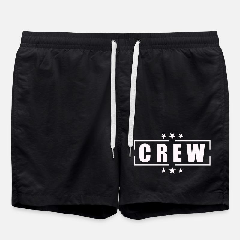 Crew Design - Swim Trunks - black