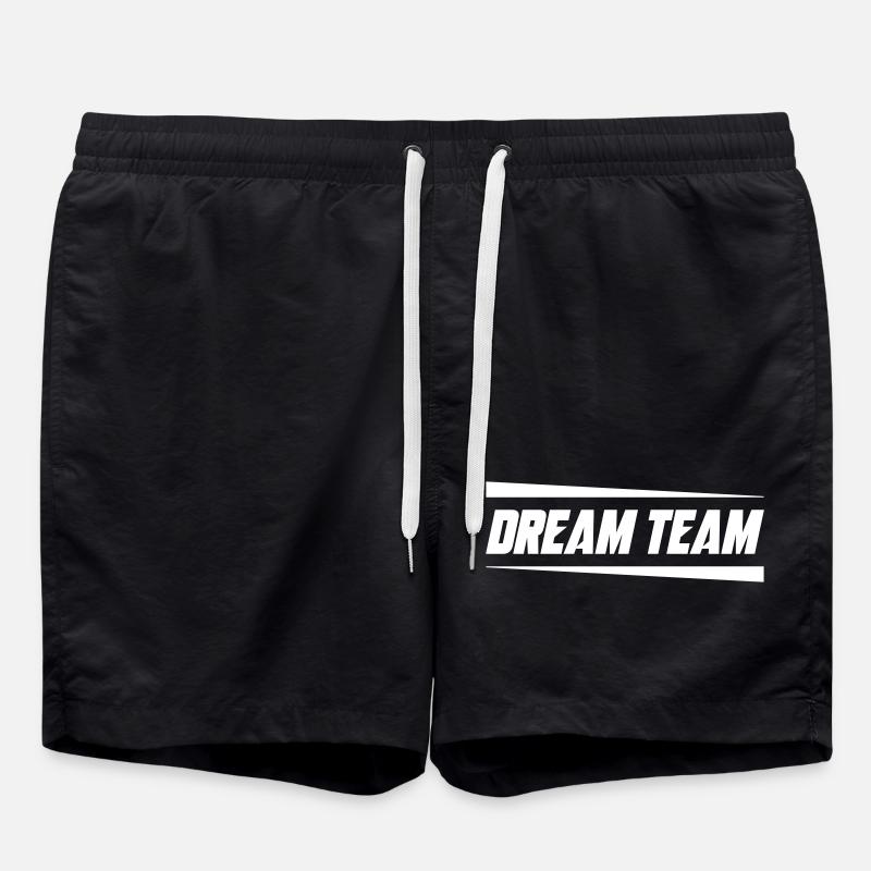 Dream Team Mannschaft - Swim Trunks - black