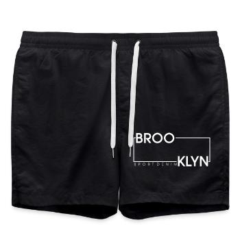 Design élégant Brooklyn Sporttrend - Short de bain - noir - Devant - AI Model Male 185 light (185cm)