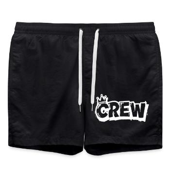 Crew Graffiti - Swim Trunks - black - Front - AI Model Male 185 light (185cm)