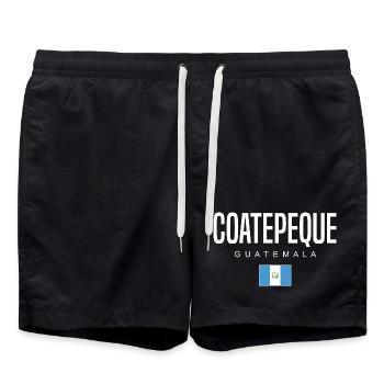 Coatepeque Guatemala Guatemalteken - Swim Trunks - black - Front - AI Model Male 185 light (185cm)
