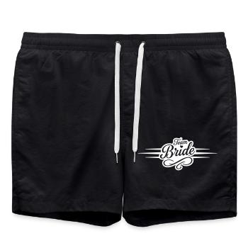 Équipe Bride - Short de bain - noir - Devant - AI Model Male 185 light (185cm)