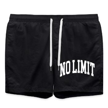 No Limit - Badeshorts - Schwarz - Vorne - AI Model Male 185 light (185cm)