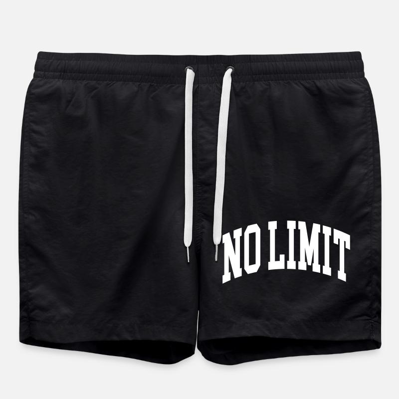 No Limit - Badeshorts - Schwarz