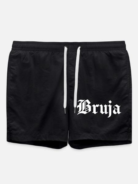 Bruja Witch Halloween - Swim Trunks - black