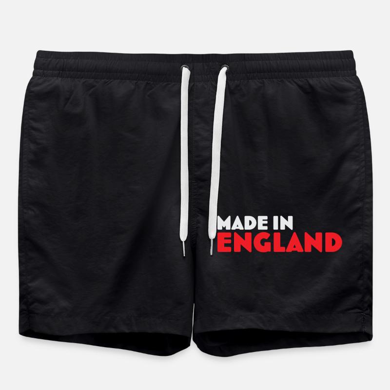 T-shirt emblème Made in England - Short de bain - noir